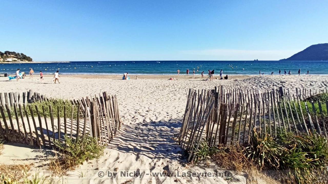 Charmant Appart. 500M Plages Des Sablettes La Seyne-sur-Mer Buitenkant foto